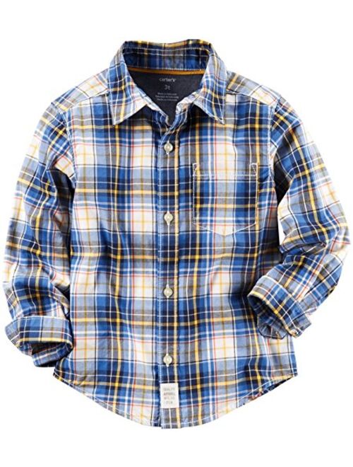 Carter's Boys' Woven Buttonfront 243g581