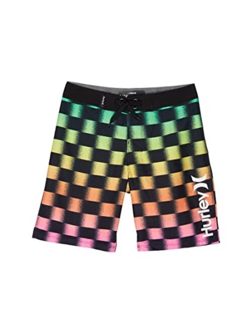 Hurley Kids Checkered Boardshorts (Little Kids)