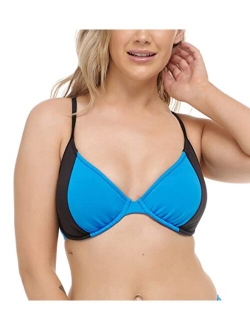 Women's Solo Underwire D, Dd, E, F Cup Bikini Top Swimsuit