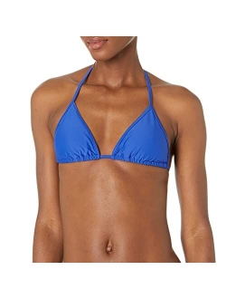 Women's Standard Smoothies DITA Solid Triangle Slider Bikini Top Swimsuit