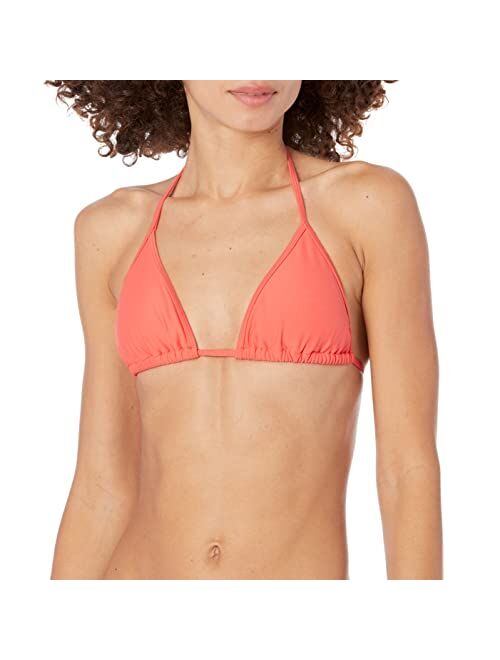 Body Glove Women's Standard Smoothies DITA Solid Triangle Slider Bikini Top Swimsuit