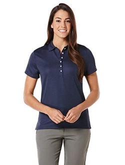 Callaway Women's Short Sleeve Ottoman Performance Golf Polo with Sun Protection (Size Small-3x