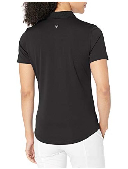 Callaway Women's Short Sleeve Opti-Dri Core Performance Golf Polo Shirt (Size Small - 3X Plus)