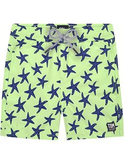 Tom & Teddy Starfish Swim Trunks (Little Kids/Big Kids)