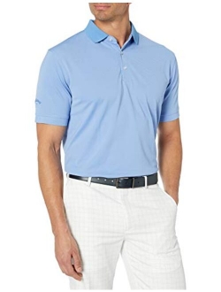 Callaway Men's Short Sleeve Ottoman Performance Golf Polo with Sun Protection (Size Small - 4X Big & Tall)