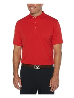 Callaway Men's Short Sleeve Ottoman Performance Golf Polo with Sun Protection (Size Small - 4X Big & Tall)