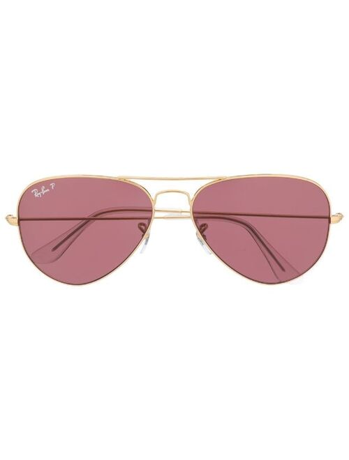 Ray-Ban Polarized aviator-frame sunglasses