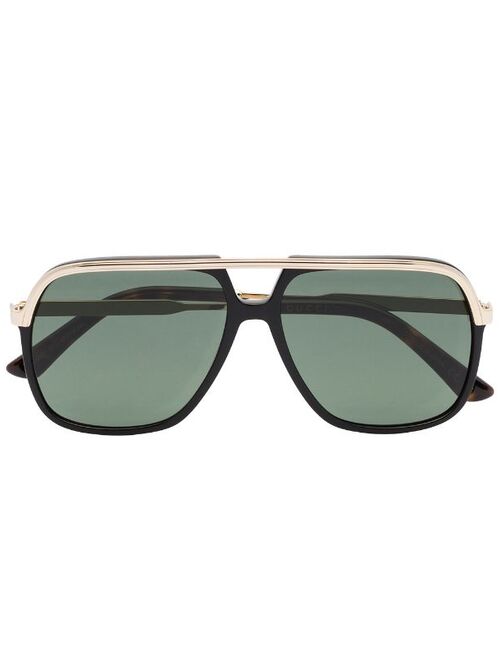 GUCCI EYEWEAR Web detail navigator-frame sunglasses