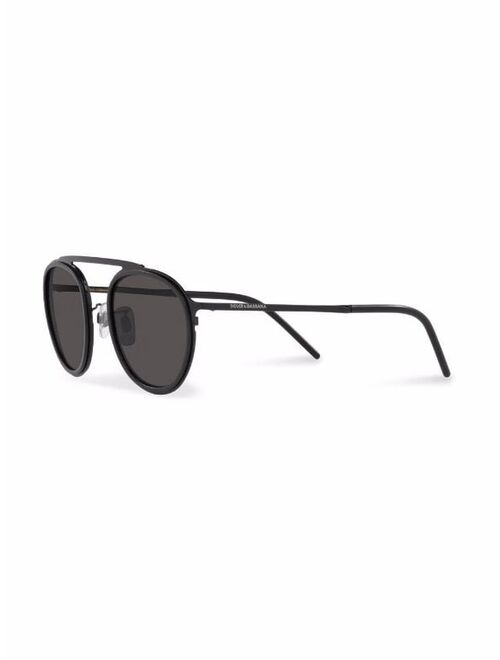 DOLCE & GABBANA EYEWEAR round-frame sunglasses