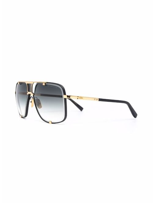 DITA EYEWEAR tinted pilot sunglasses