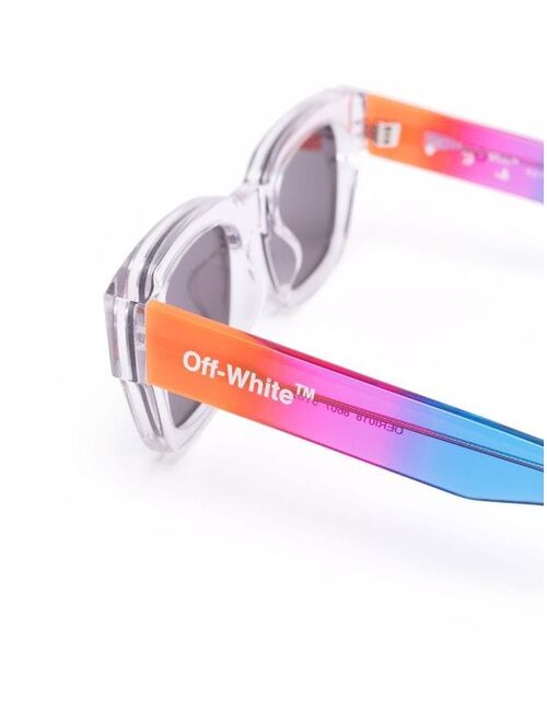 Off-White Zurich rainbow-frame sunglasses