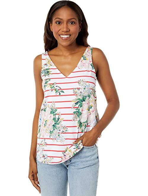 Joules Darlie Sleeveless with V-neckline Top