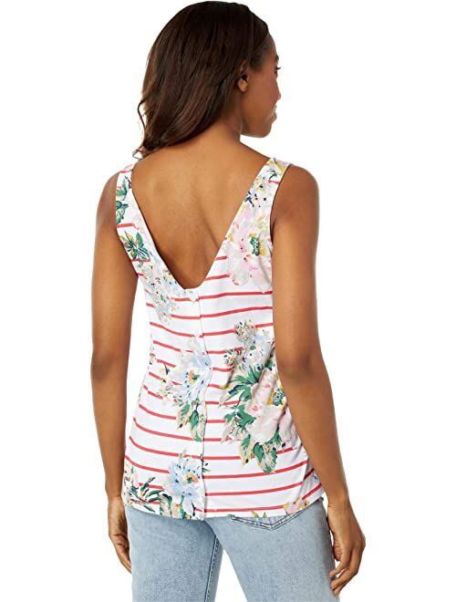 Joules Darlie Sleeveless with V-neckline Top