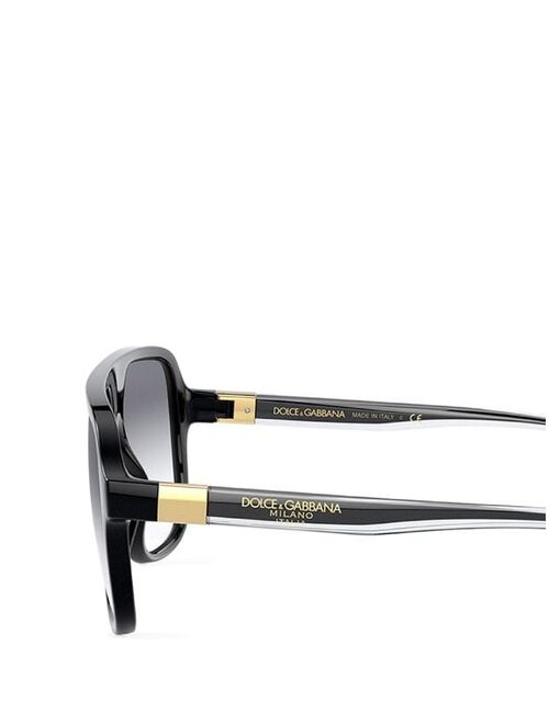 Dolce & Gabbana Eyewear shield frame sunglasses