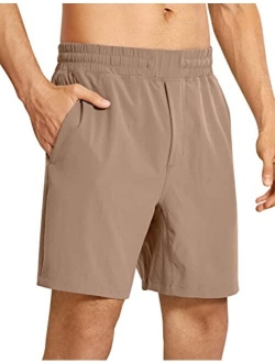 Men's Linerless Workout Shorts - 7''/ 9" Quick Dry Running Sports Athletic Gym Shorts with Pockets