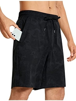 Men's Linerless Workout Shorts - 7''/ 9" Quick Dry Running Sports Athletic Gym Shorts with Pockets