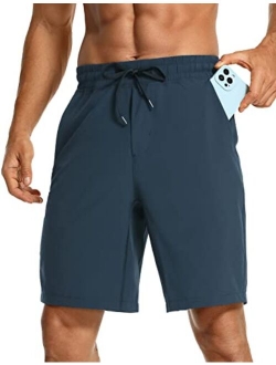 Men's Linerless Workout Shorts - 7''/ 9" Quick Dry Running Sports Athletic Gym Shorts with Pockets