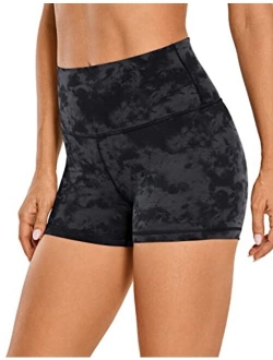 Women's Naked Feeling Biker Shorts - 3'' / 4'' / 6'' / 8'' High Waisted Yoga Workout Gym Running Spandex Shorts