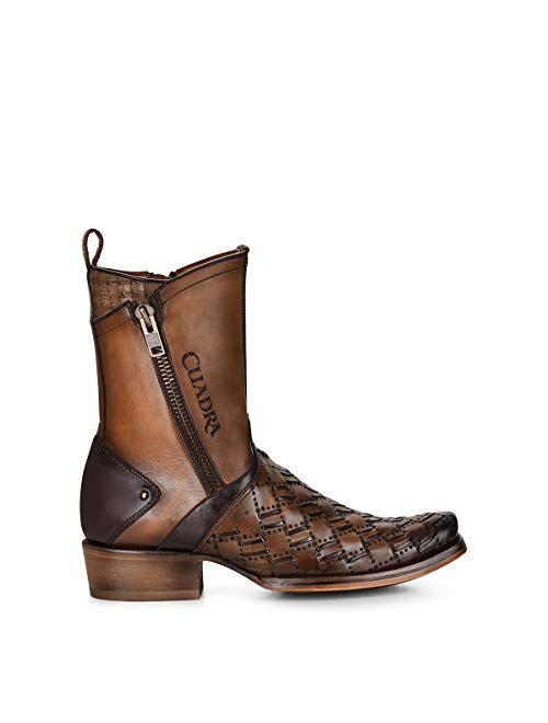 CUADRA Men's Urban Boot in Genuine Leather Brown