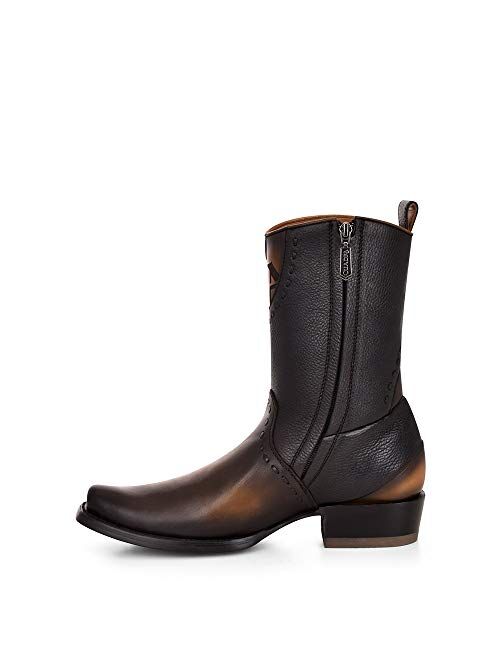 CUADRA Men's Boot in Genuine Leather Black