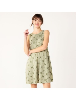 Sleeveless Swing Dress