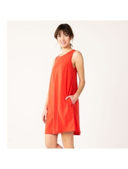 Sleeveless Swing Dress