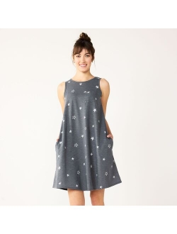 Sleeveless Swing Dress