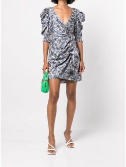 Lucinda abstract-print mini dress