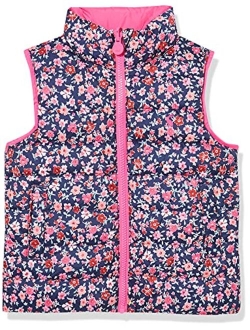 Girls Super-Warm Lightweight Reversible Vests