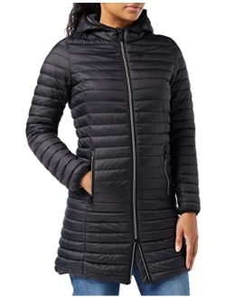 Women's Water Resistant Hooded Rain Jacket