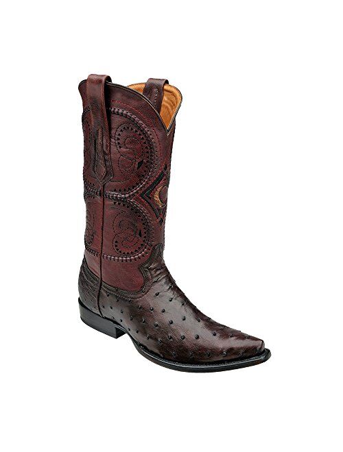 Cuadra Full Quill Ostrich Western Boots 2B41A1