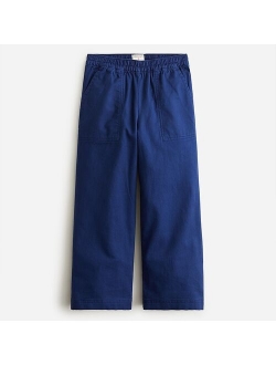 Girls' pull-on pant in twill