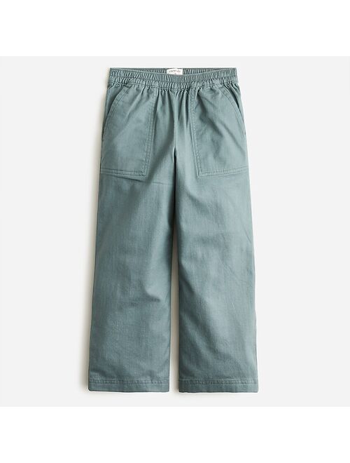 J.Crew Girls' pull-on pant in twill