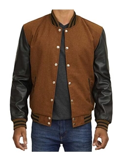 Varsity Jacket For Men - Casual Highschool Baseball Fashion Jackets