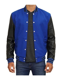 Varsity Jacket For Men - Casual Highschool Baseball Fashion Jackets