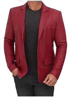 Mens Suede Jacket - Genuine Leather Suede Jacket for Men