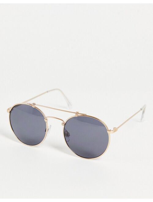 Vans Henderson aviator sunglasses in gold