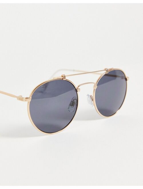 Vans Henderson aviator sunglasses in gold