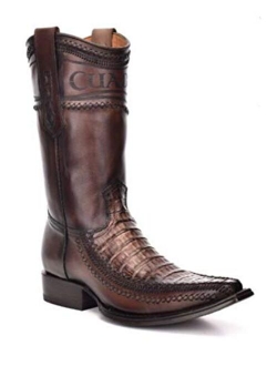 1B1AFC Crocodile Urban Western Cuadra Boots