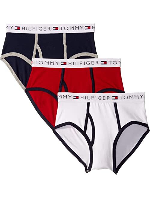 Tommy Hilfiger Kids 3-Pack Solid Briefs (Little Kids/Big Kids)