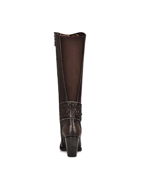 CUADRA Women's Tall Boot in Bovine Leather Brown