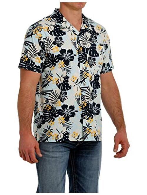 Cinch Men's Camp Aloha Floral Western Shirt