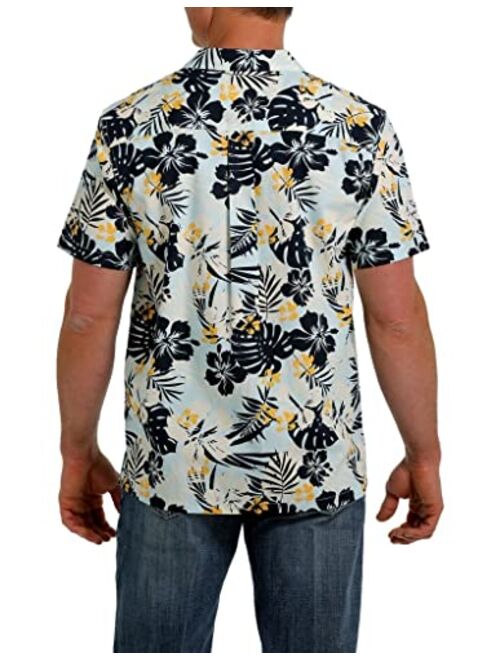 Cinch Men's Camp Aloha Floral Western Shirt