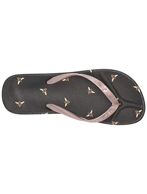 Joules Women's Hand-Drawn Prints Flip-Flop