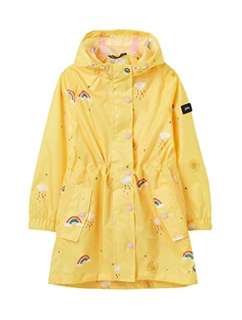 Joules Girls' Raincoat Outerwear Kids Jackets