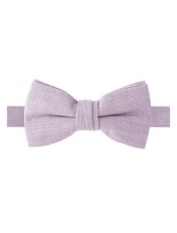 Boys' Linen Blend Pre-Tied Bow Tie