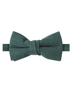 Boys' Linen Blend Pre-Tied Bow Tie