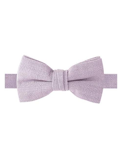 Spring Notion Boys' Linen Blend Pre-Tied Bow Tie