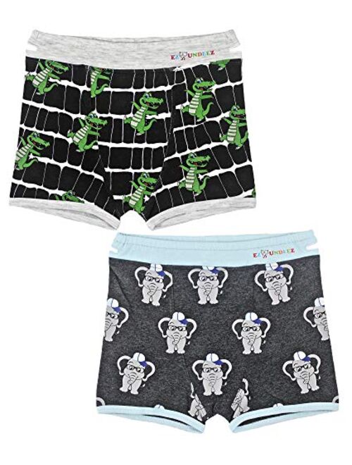 Ez Sox Ez Undeez Boys Boxer Briefs Toddler Training Underwear Easy Pull Up Handles