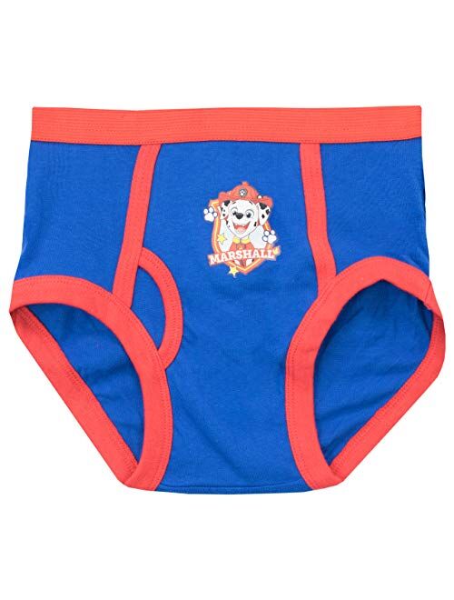 Paw Patrol Boys' Chase Marshall and Rubble Underwear Pack of 5